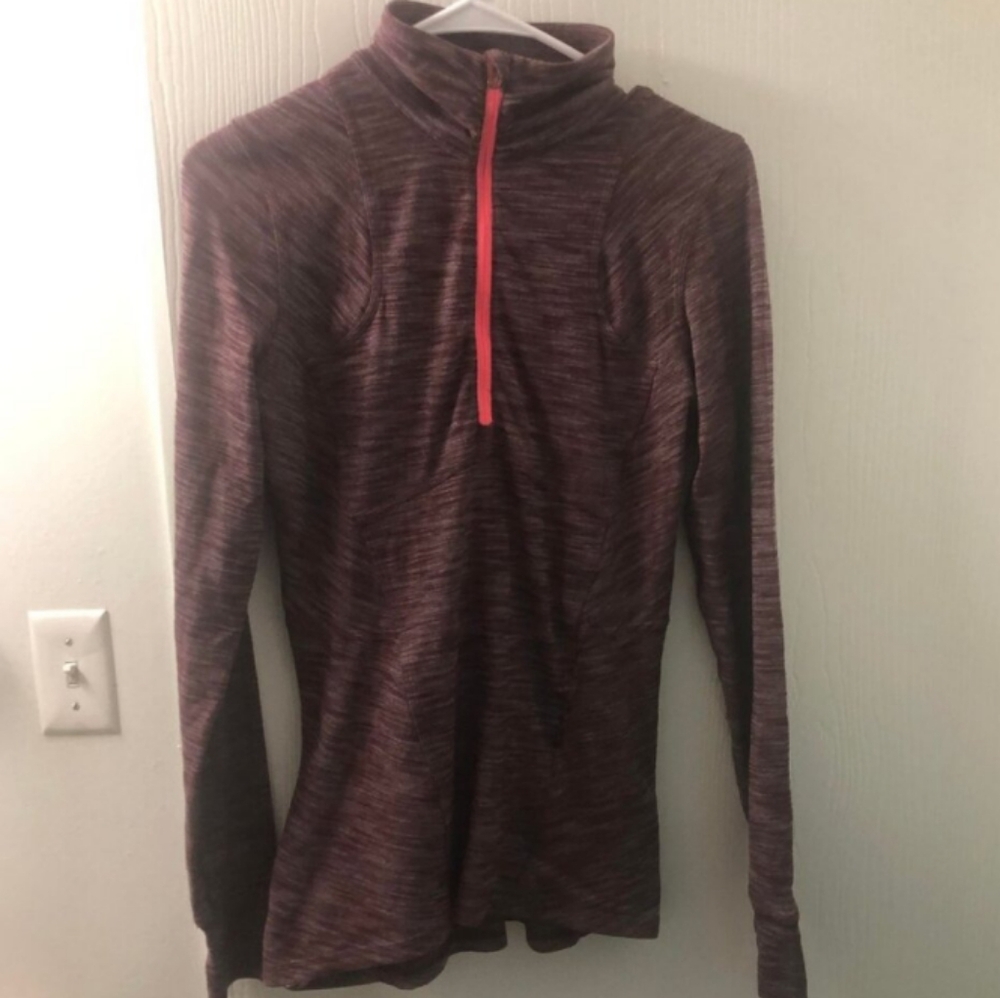 Lululemon Kanto Catch Me 1/2 Zip Pullover Top Sz 6